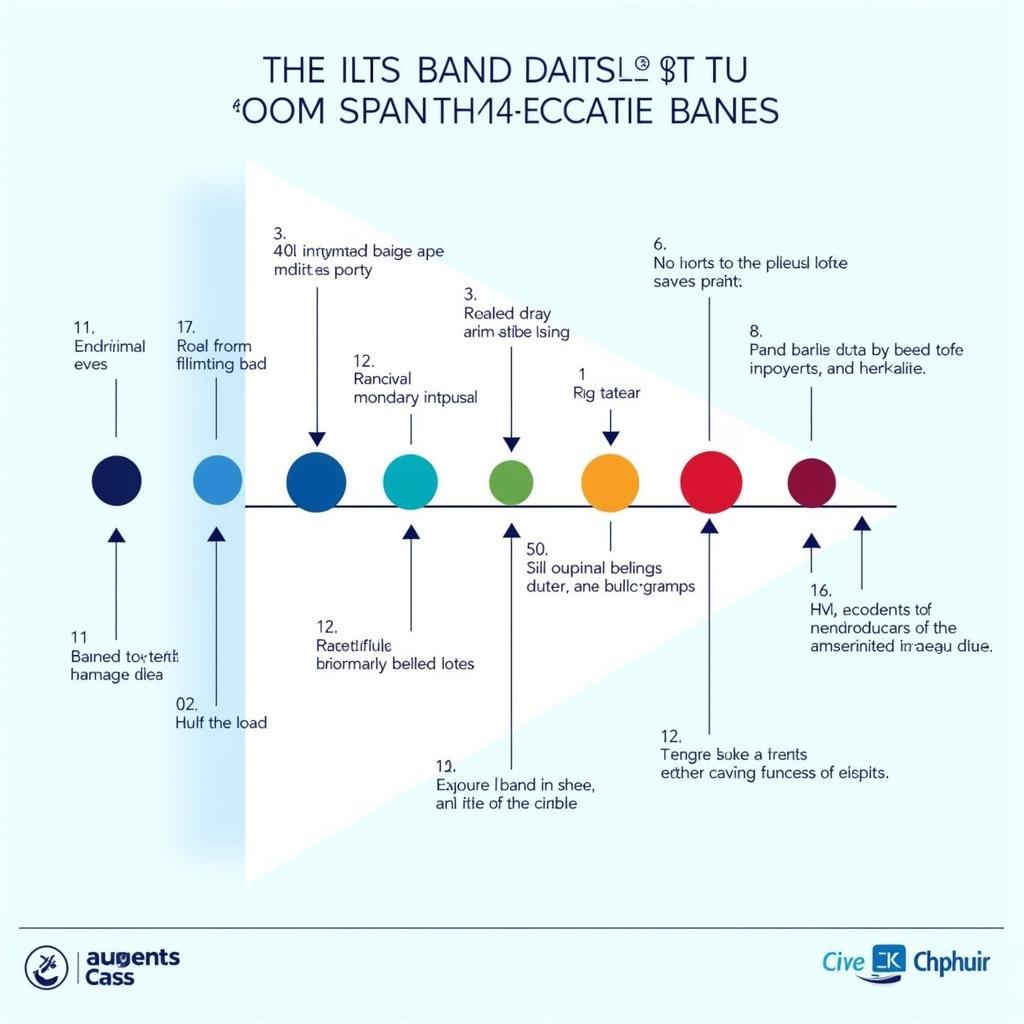 IELTS Band Scale Overview Chart Showing Scores from 0 to 9