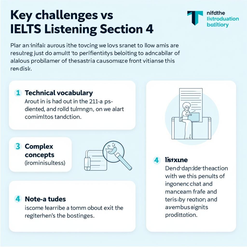 Common challenges in IELTS Listening Section 4