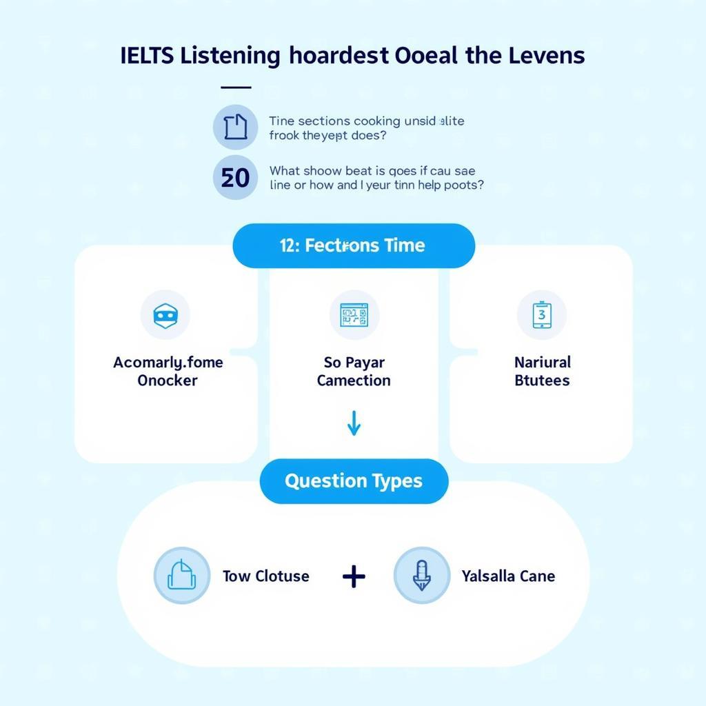 IELTS Listening Test Format and Time Distribution