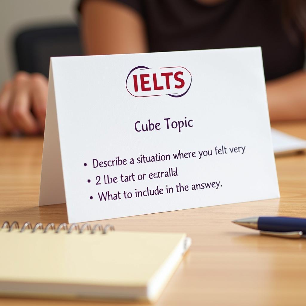 IELTS Speaking Cue Card: Describe a situation where you felt very emotional