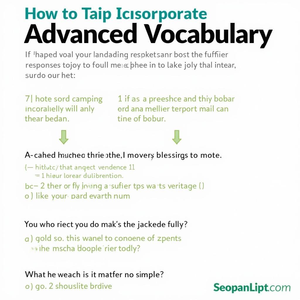 Advanced IELTS Speaking Vocabulary Implementation