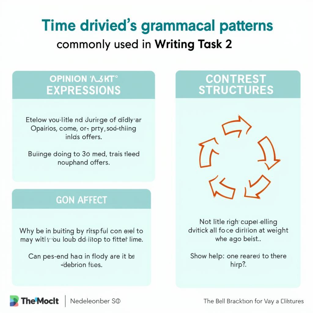 Common grammatical patterns used in IELTS Writing Task 2