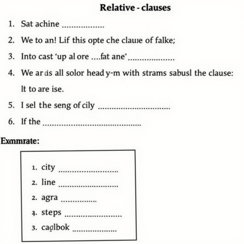 Examples of relative clauses in IELTS Writing with proper punctuation