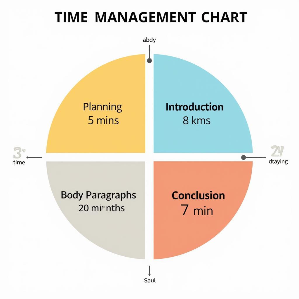 IELTS Writing Task 2 Time Management Strategy Chart