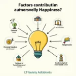 The complex relationship between income inequality and societal happiness