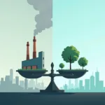 Balancing industrial emissions regulations and economic growth