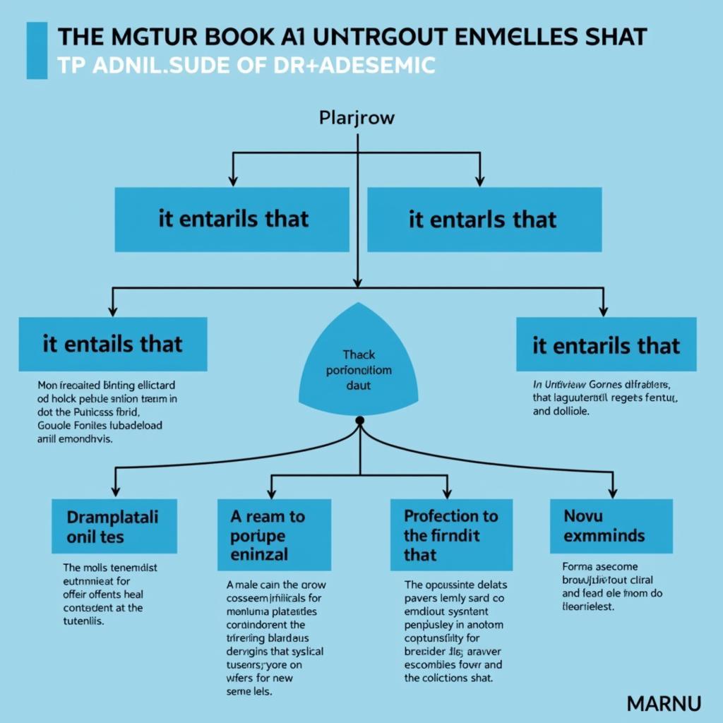 Understanding the formal usage of 'it entails that' in academic context