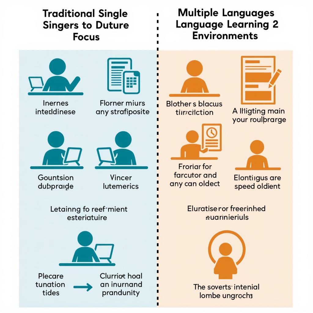 Different approaches to teaching foreign languages in schools