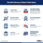 Media literacy skills for fake news detection