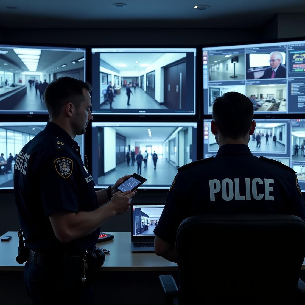 Advanced police technology and surveillance equipment