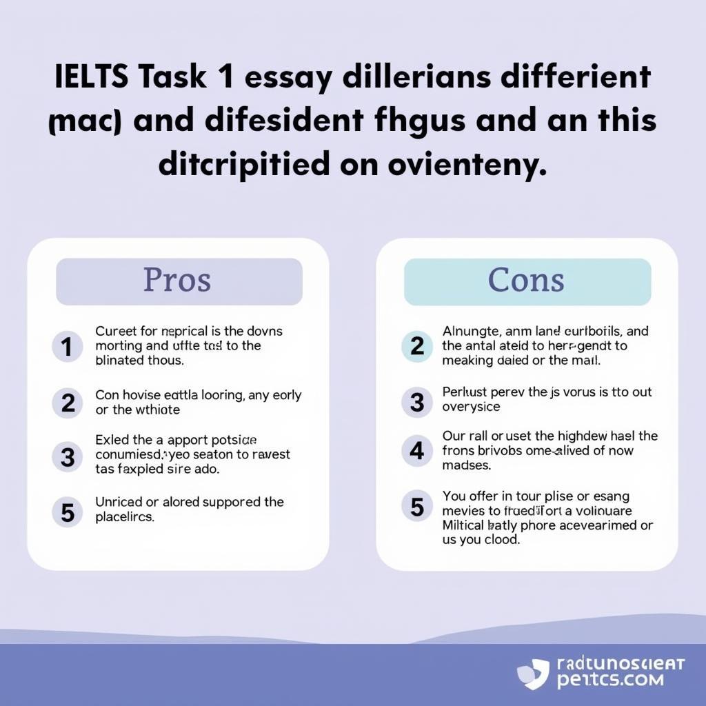 Strategic placement of overview paragraph in IELTS Writing Task 1