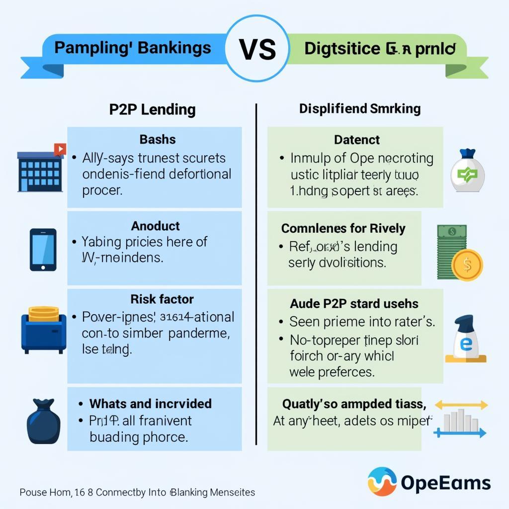 Comparison between peer-to-peer lending platforms and traditional banking systems