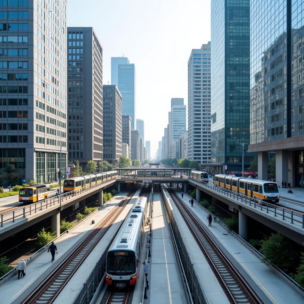 Public transportation systems playing vital role in modern urban development