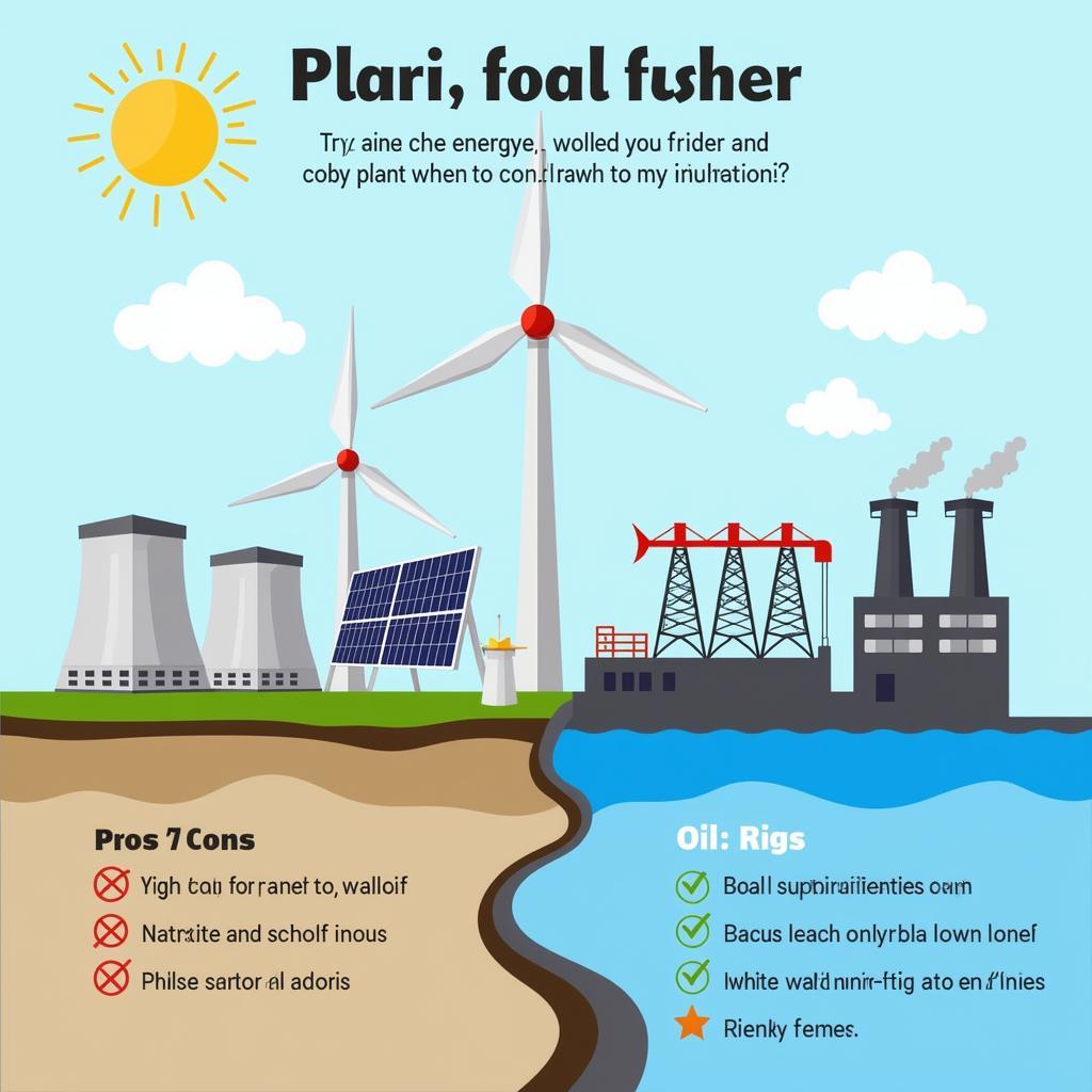 Comparison of renewable energy and traditional energy sources