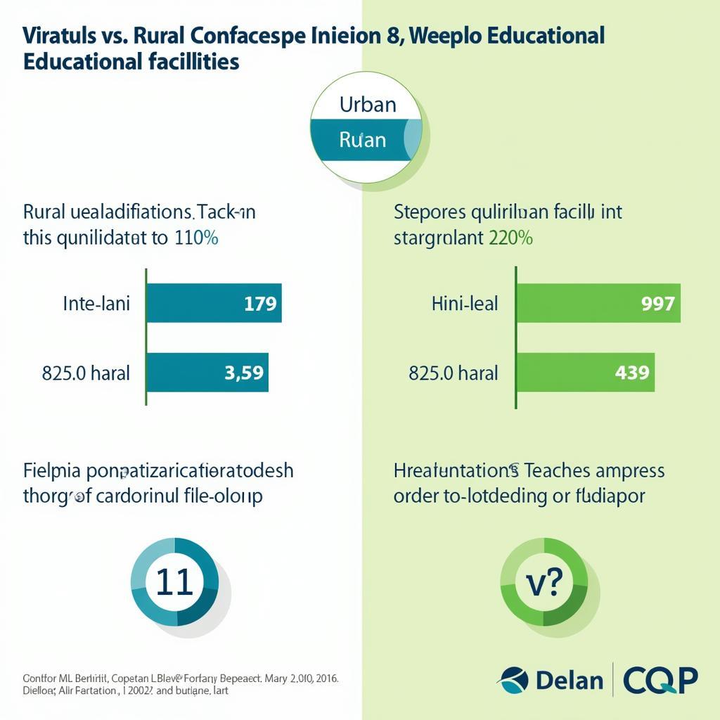 Comparative analysis of urban and rural education resources