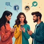 The impact of social media on modern communication patterns and relationships