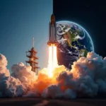 Government funding debate between space exploration and earthly needs