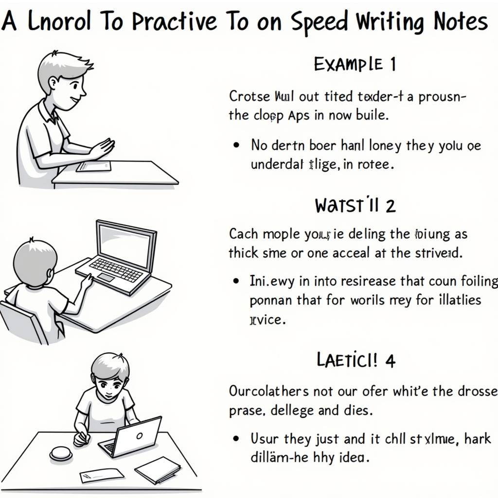 Speed Writing Practice Techniques for IELTS Listening