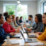 Cross-cultural student leadership training in modern classroom setting