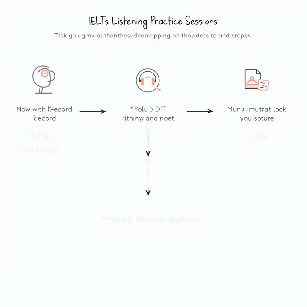 Systematic approach to IELTS listening practice