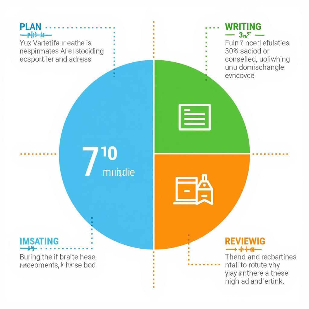 IELTS Writing Task 2 Time Management Breakdown Chart