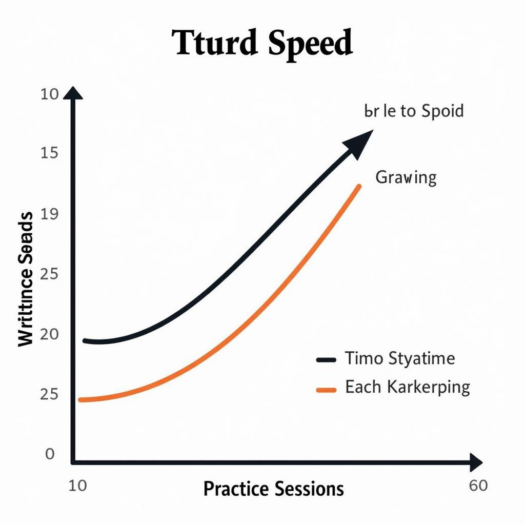 IELTS Writing Speed Improvement Progress Chart