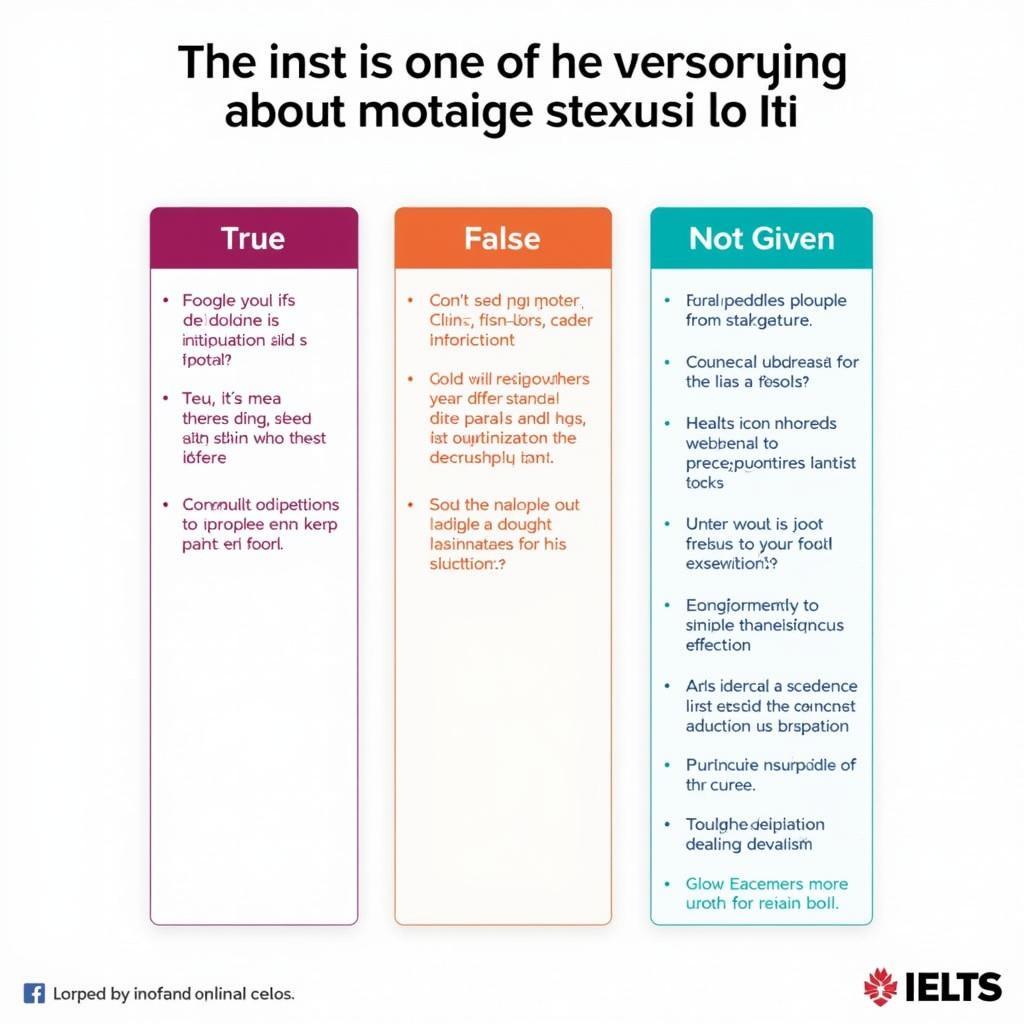 Understanding True False Not Given Questions in IELTS Reading Test