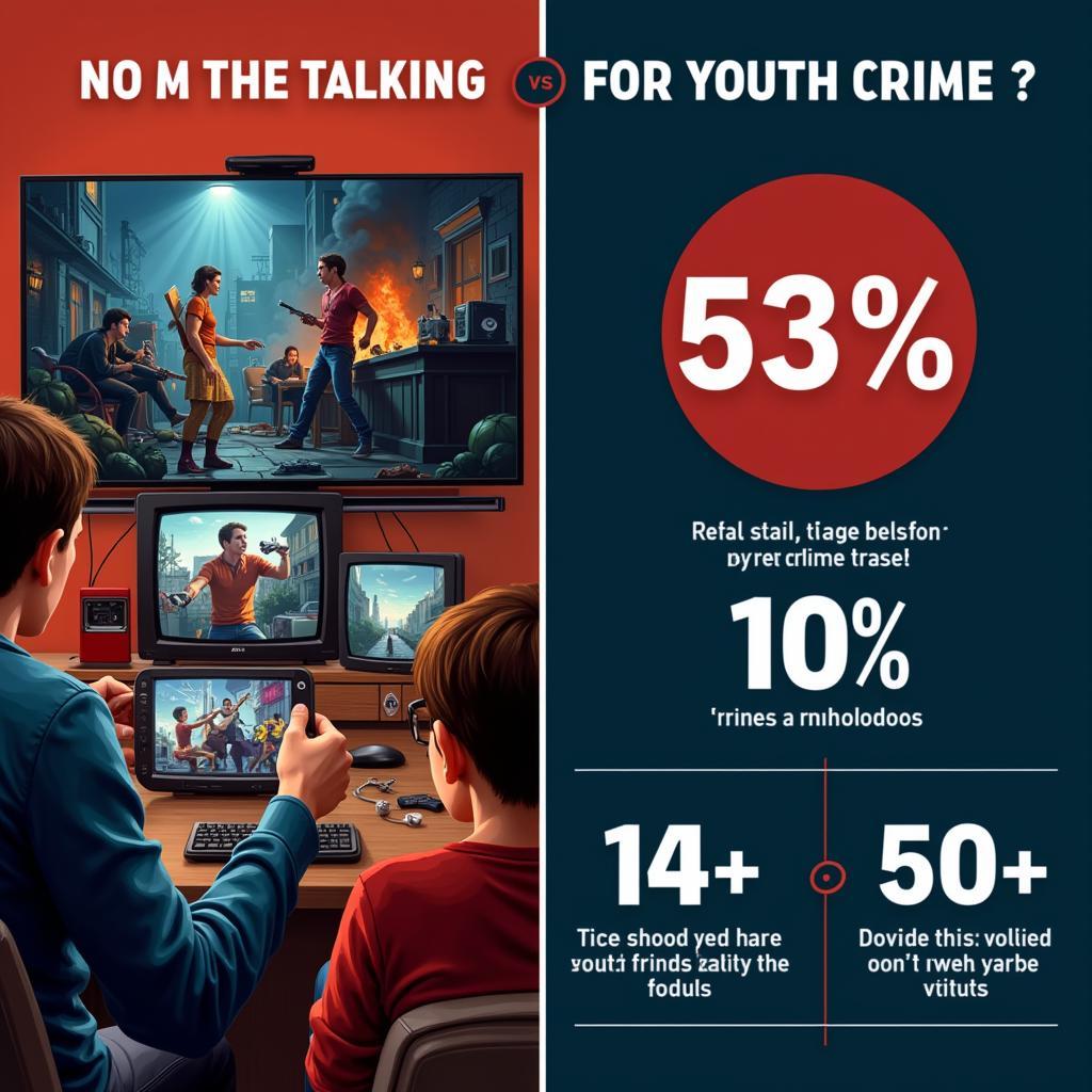 Violent Media Impact on Youth Crime Rates