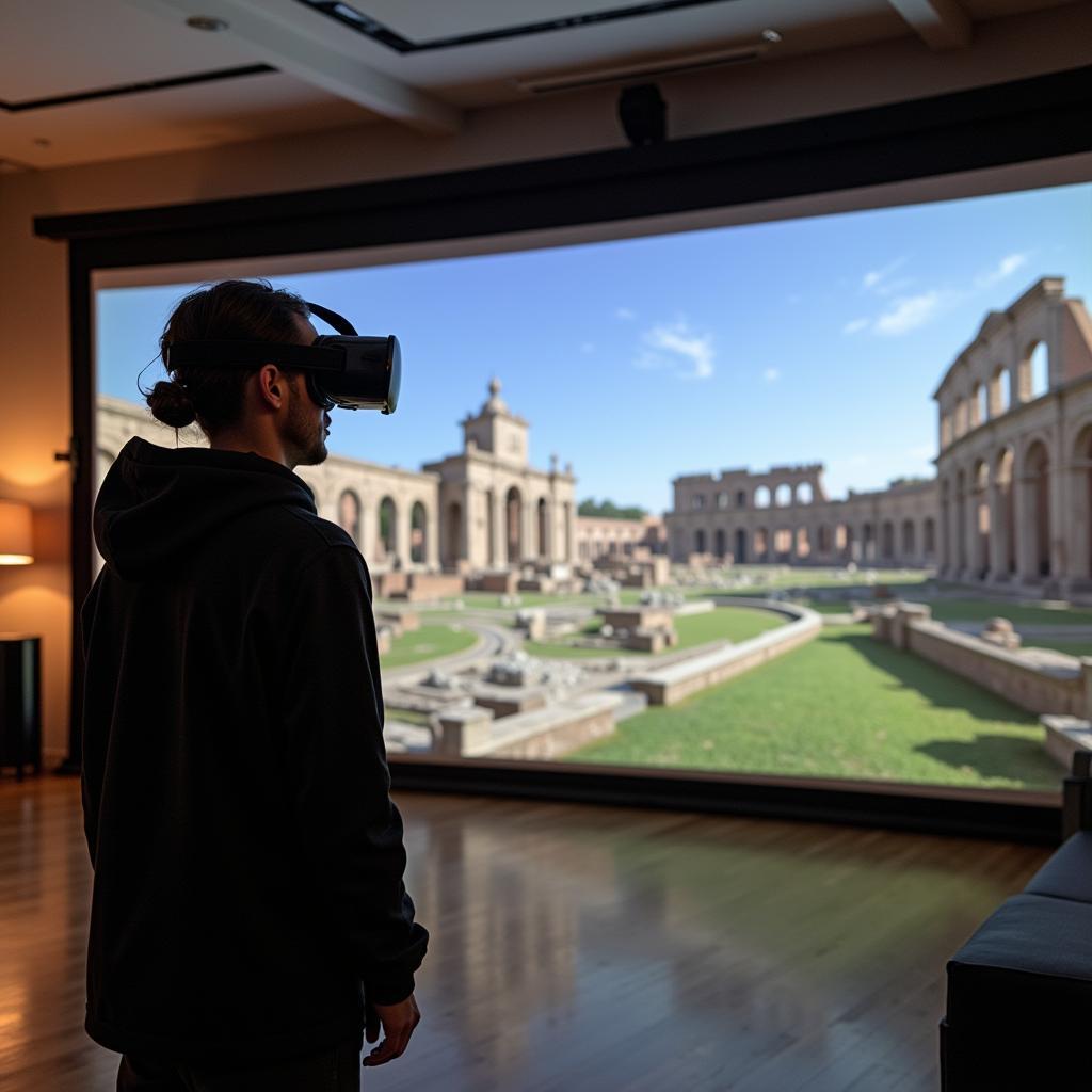 Virtual Reality Historical Reenactment of Ancient Rome