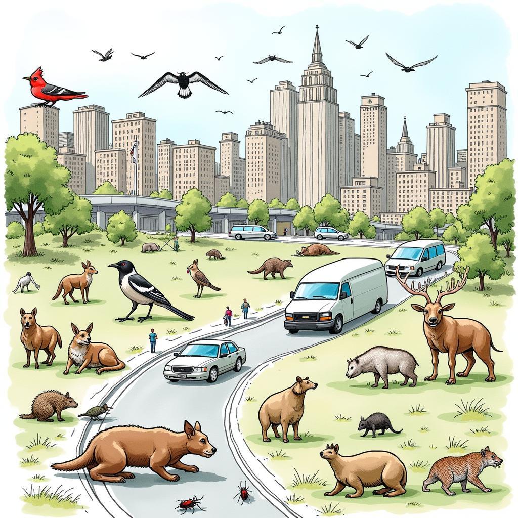 Impact of noise pollution on wildlife in urban environments