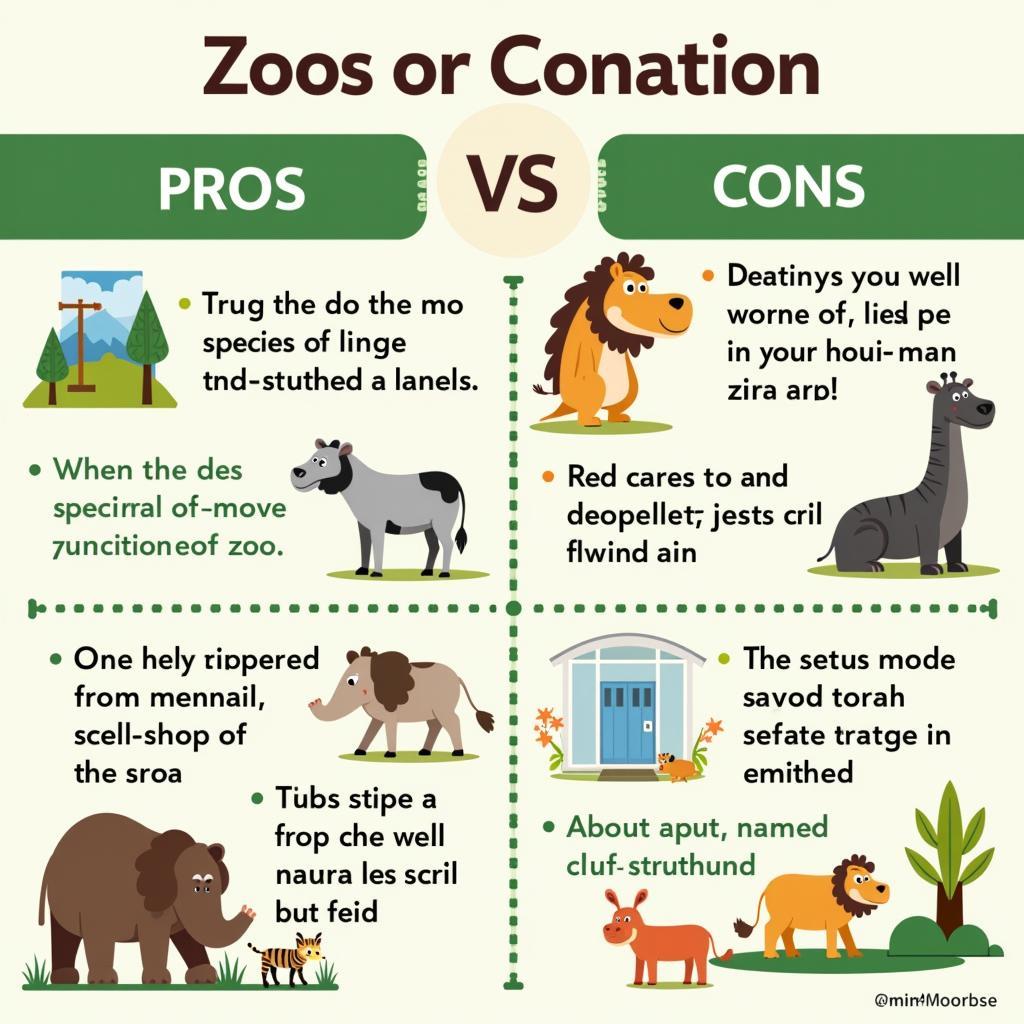 Zoo conservation debate in IELTS Writing Task 2