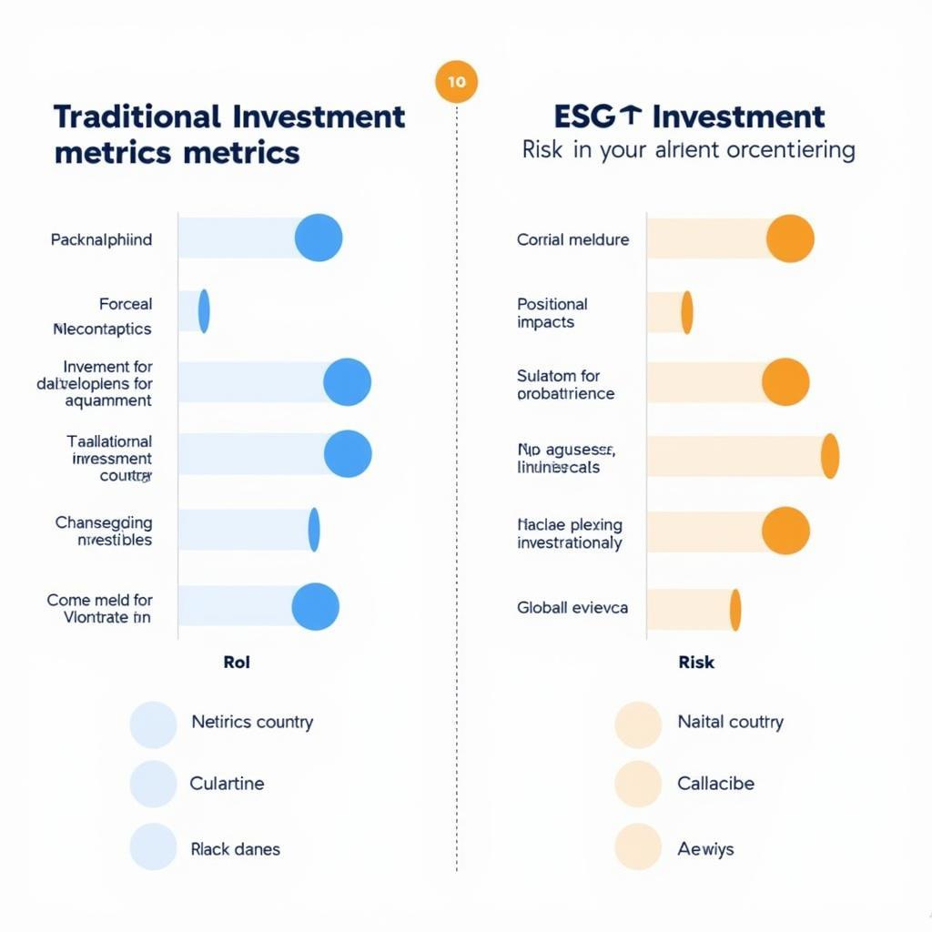 Comparison between traditional and socially responsible investment approaches