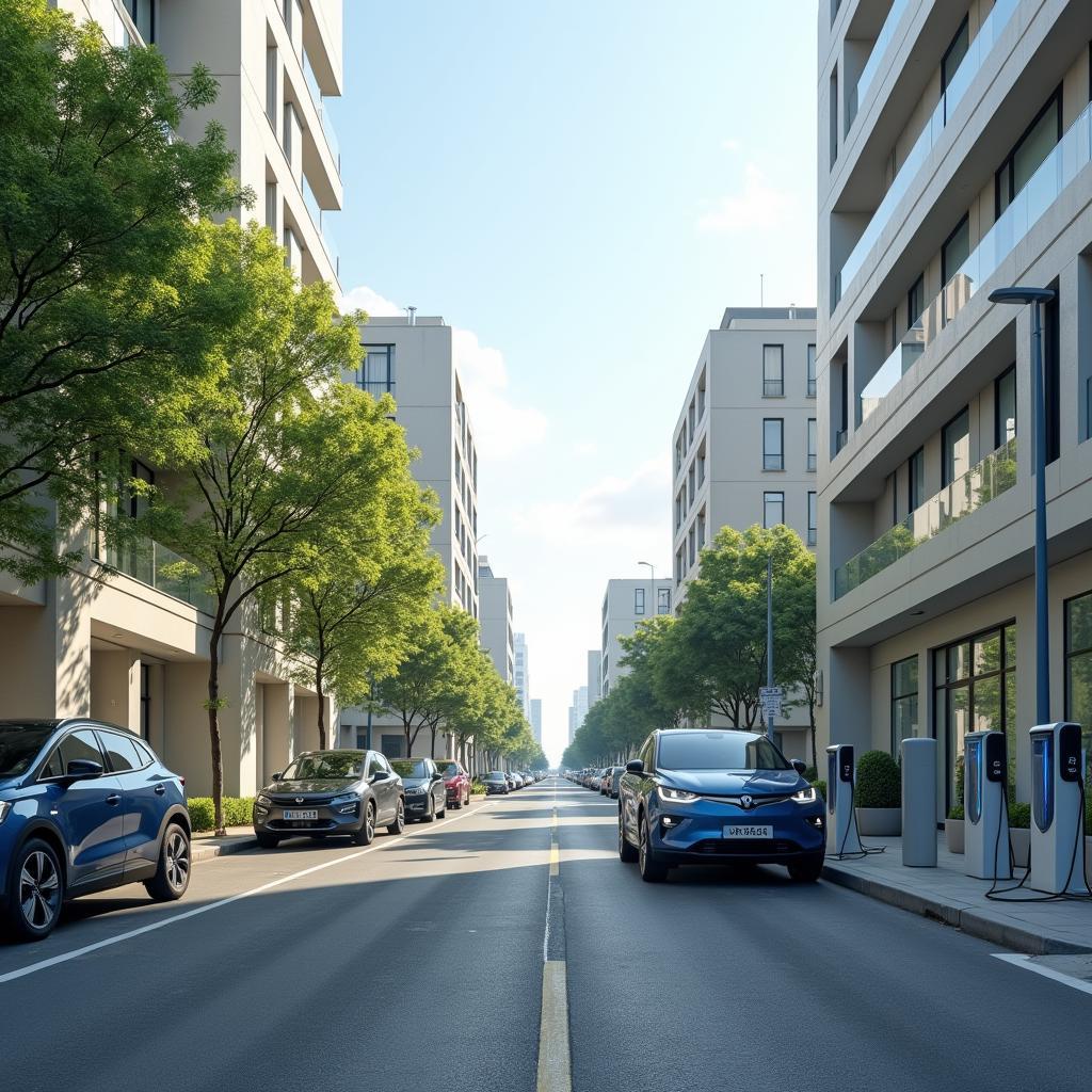 Electric vehicles helping reduce urban air pollution