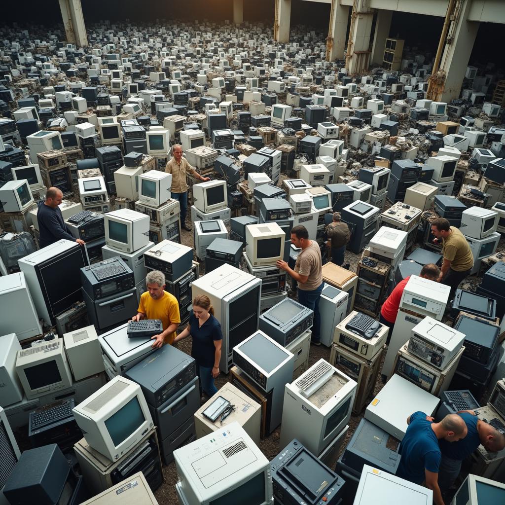 Electronic waste management challenges in modern urban environments