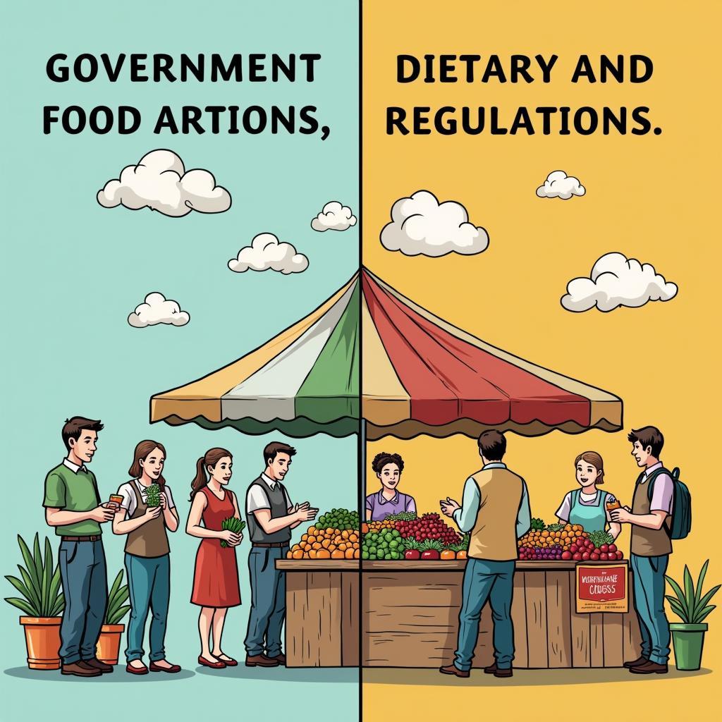 Government regulation of healthy eating versus personal dietary choices