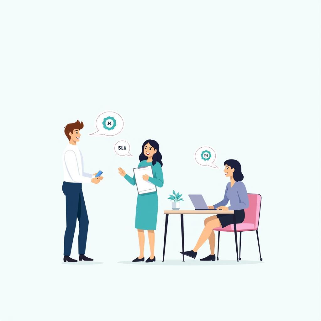 IELTS Speaking test structure overview with student and examiner interaction during assessment.