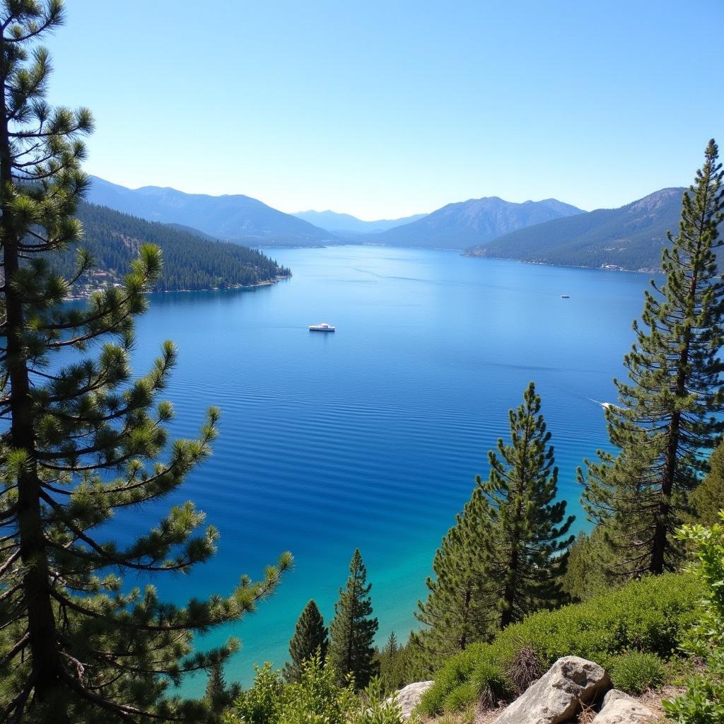 Lake Tahoe California Mountains