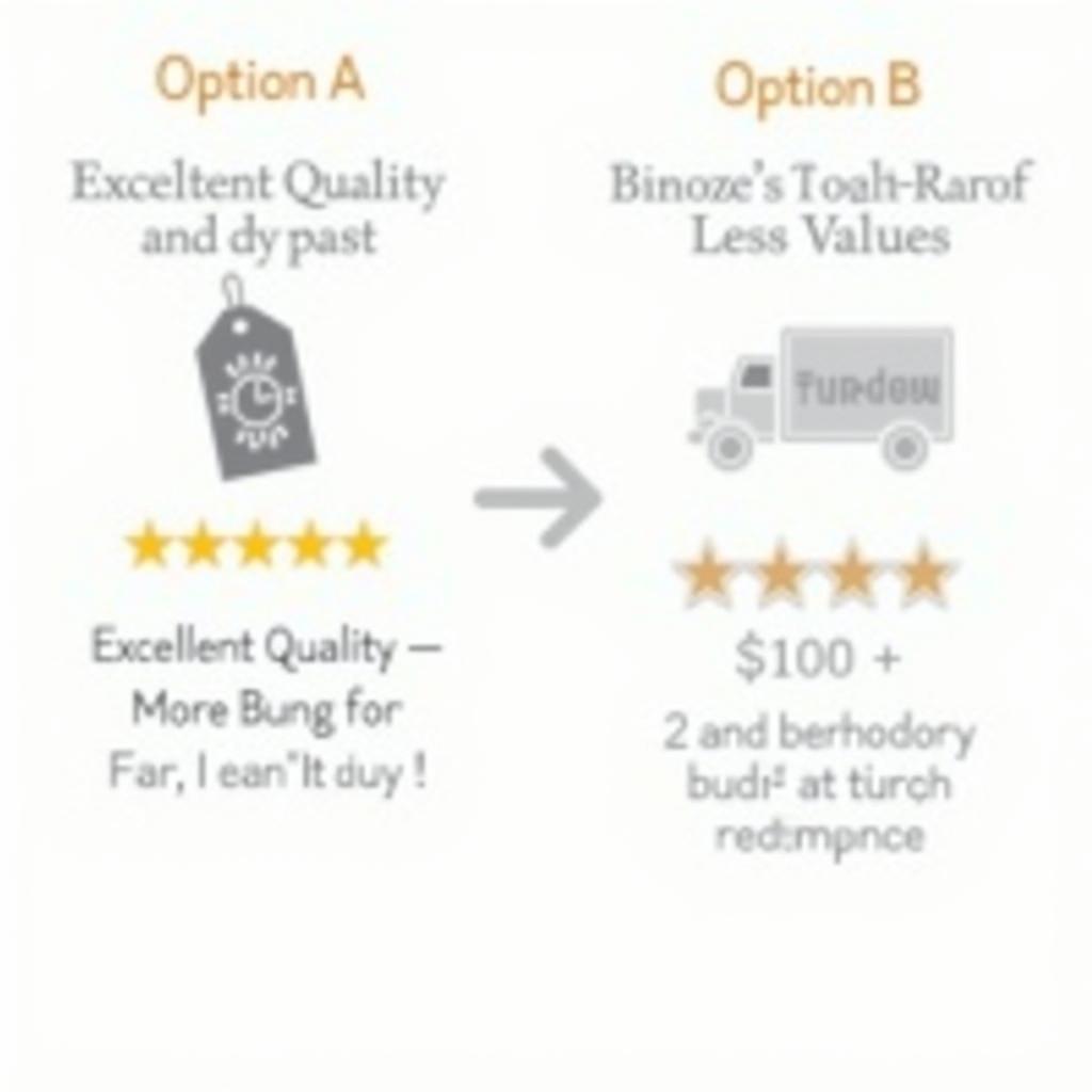 Visualizing more bang for your buck: A comparison of product value, price, and quality.