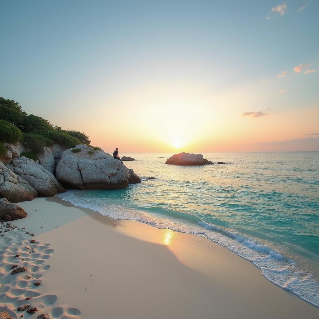 Peaceful Beach Relaxation