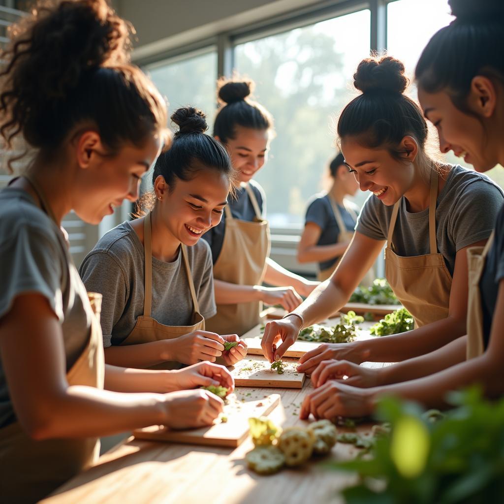 Social enterprise empowering marginalized communities through job creation and sustainable development initiatives fostering local economic activity.