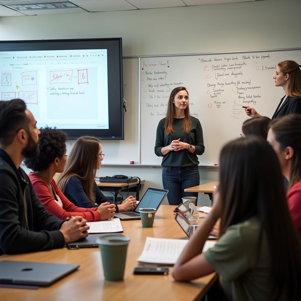 Teaching social justice concepts in a diverse classroom setting