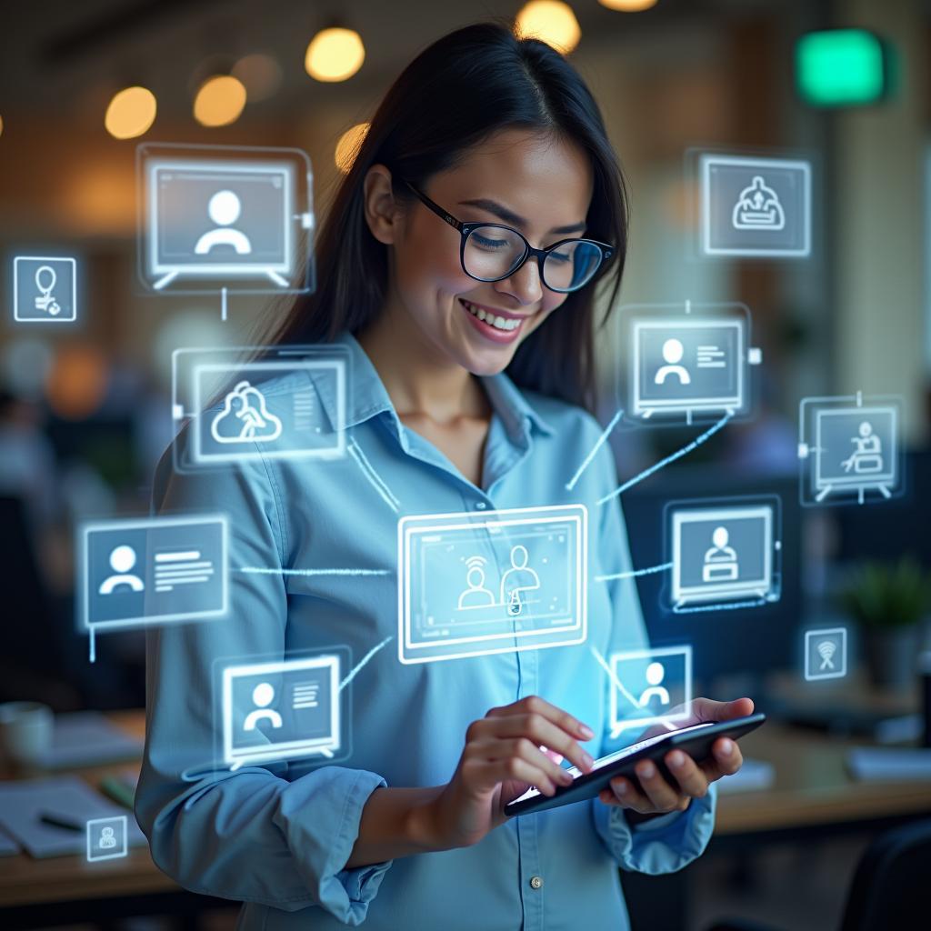 Social media platforms being used for professional networking and job searching