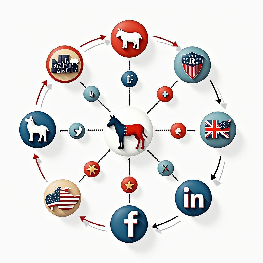 The growing influence of social media platforms on modern political discourse and public opinion