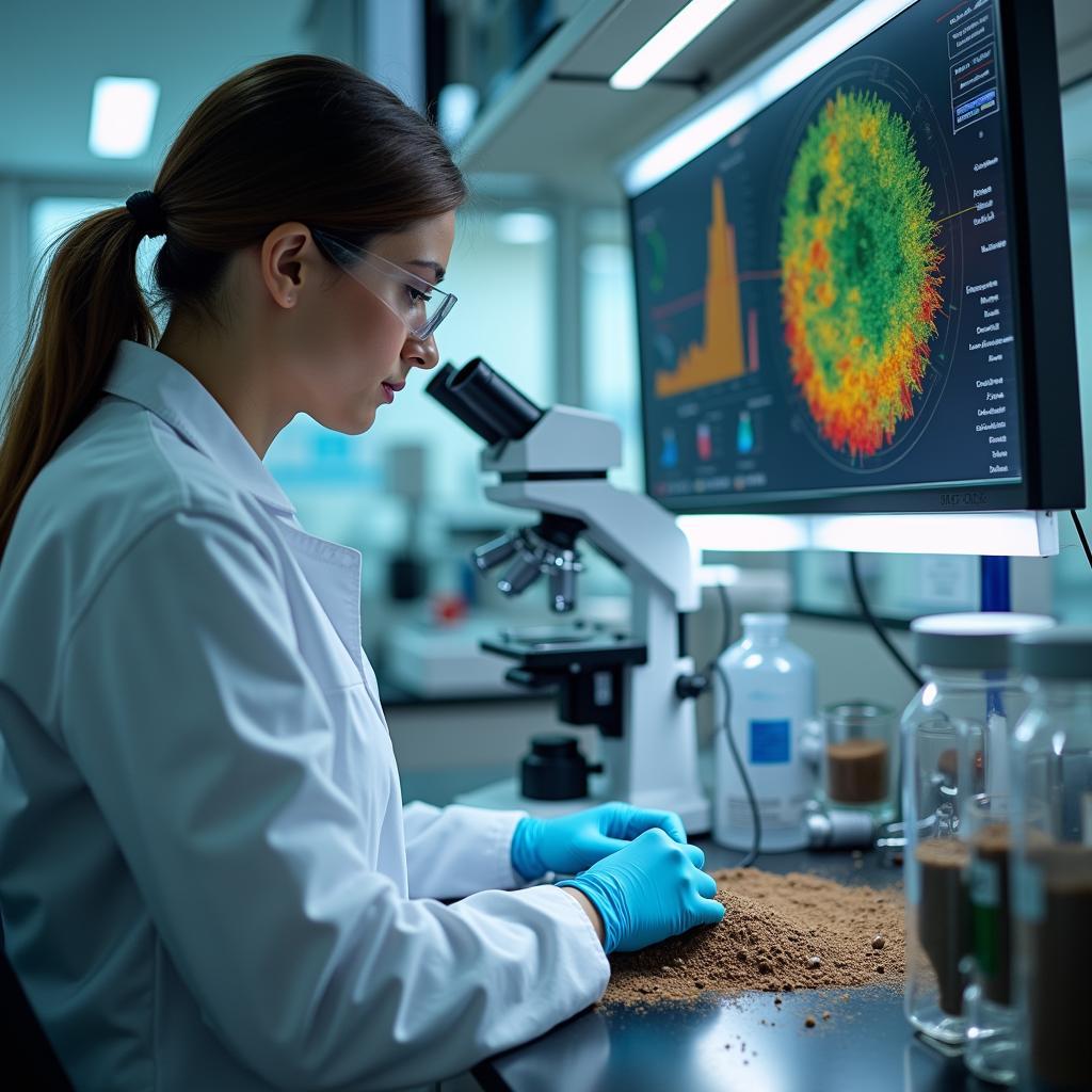 Advanced technology being used to analyze and treat contaminated soil