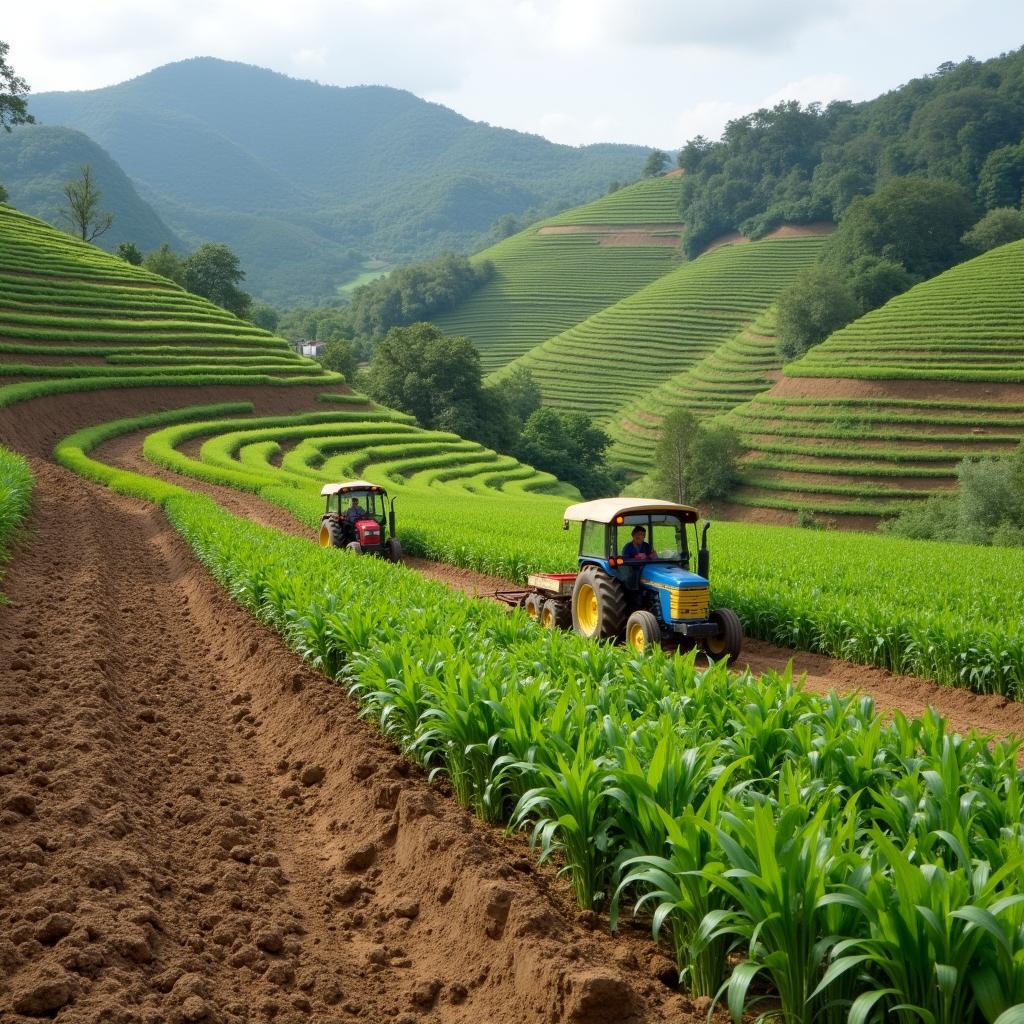 Sustainable farming techniques demonstrating effective soil conservation methods