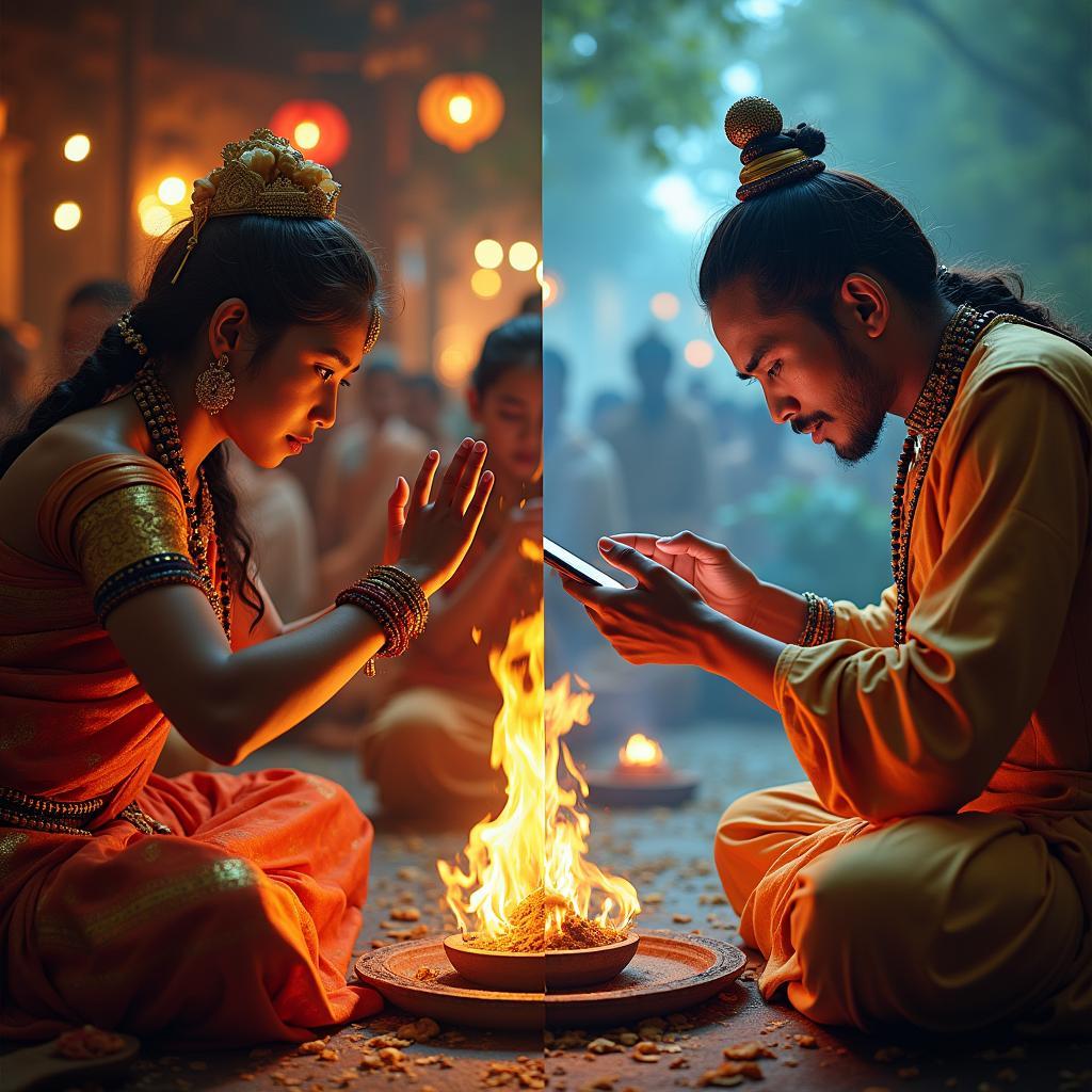 The Impact of Modern Technology on Traditional Cultural Practices