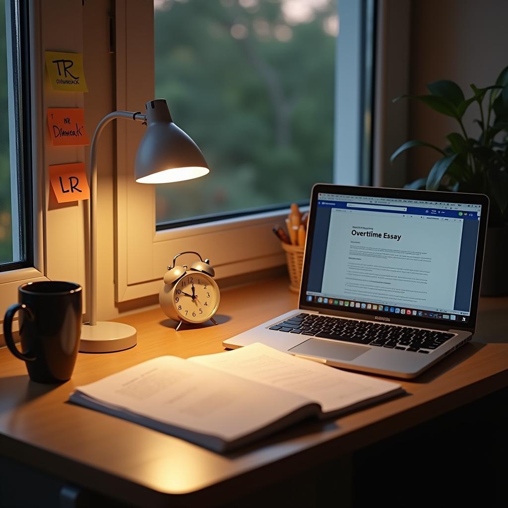 IELTS Task 2 working overtime advantages disadvantages guide